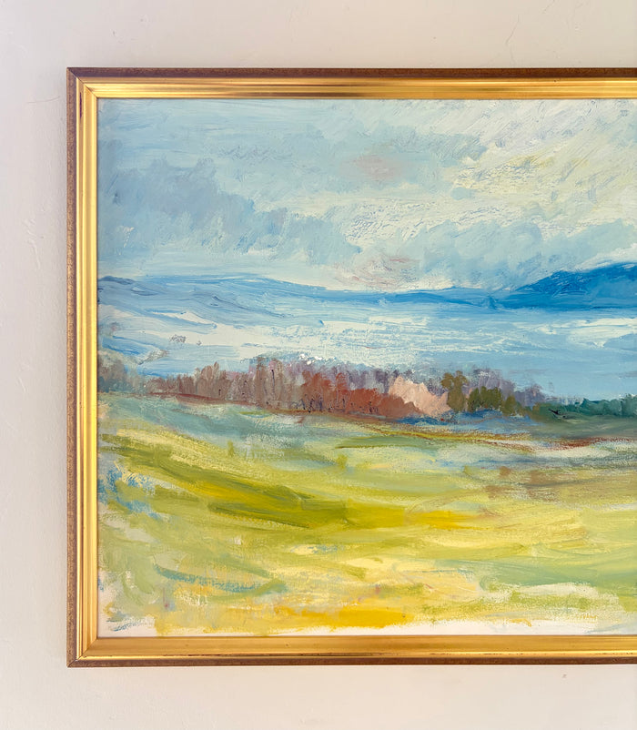 Sweeping meadow 26” x 21.5”