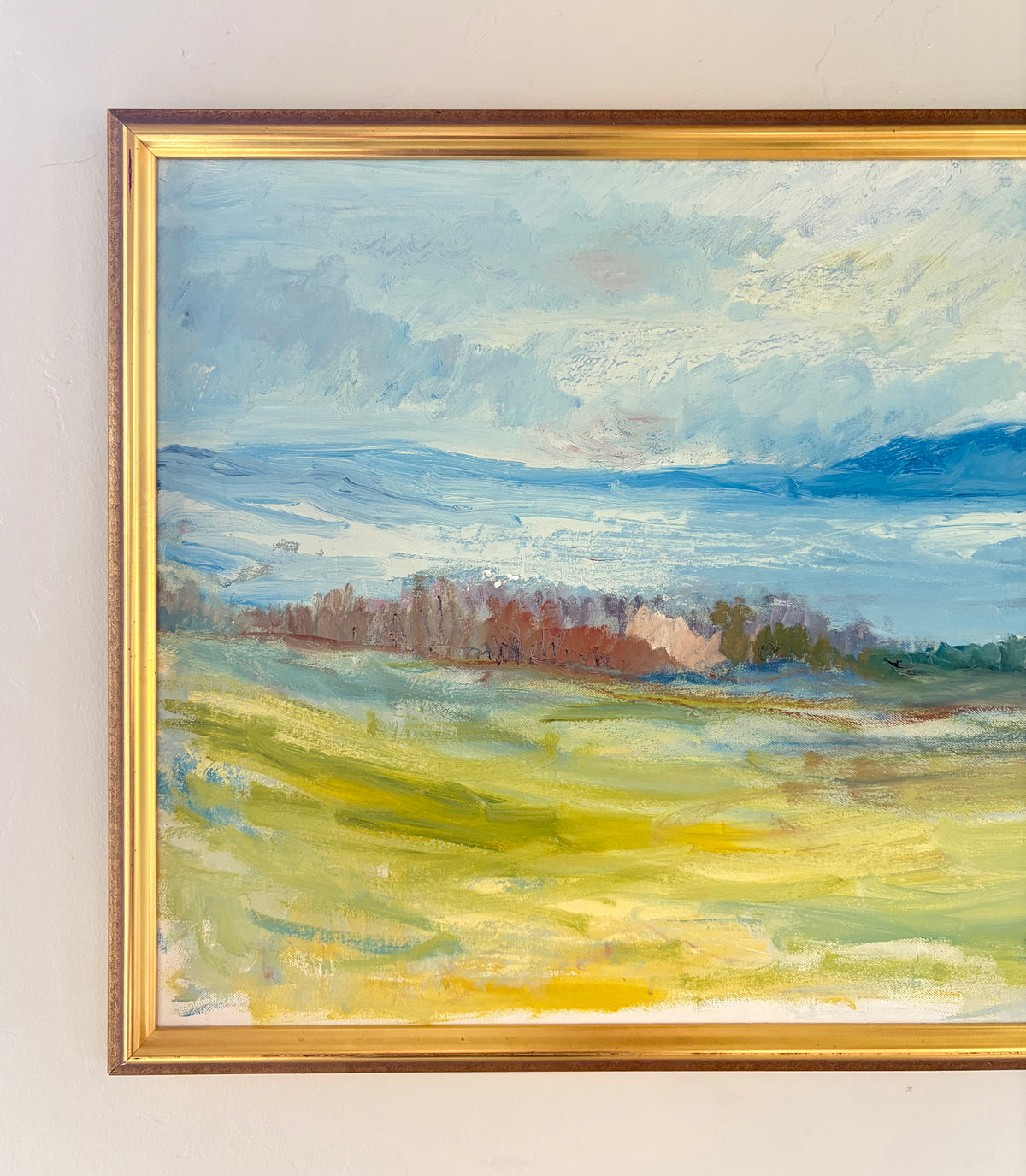Sweeping meadow 26" x 21.5"