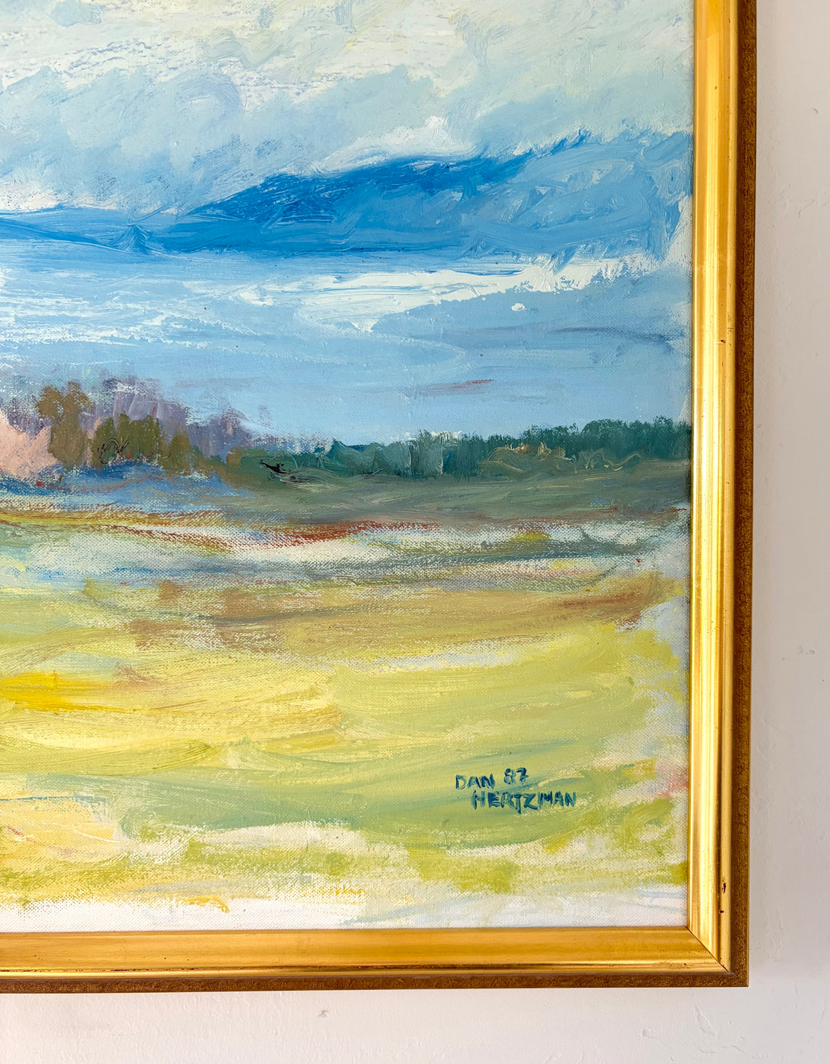 Sweeping meadow 26” x 21.5”