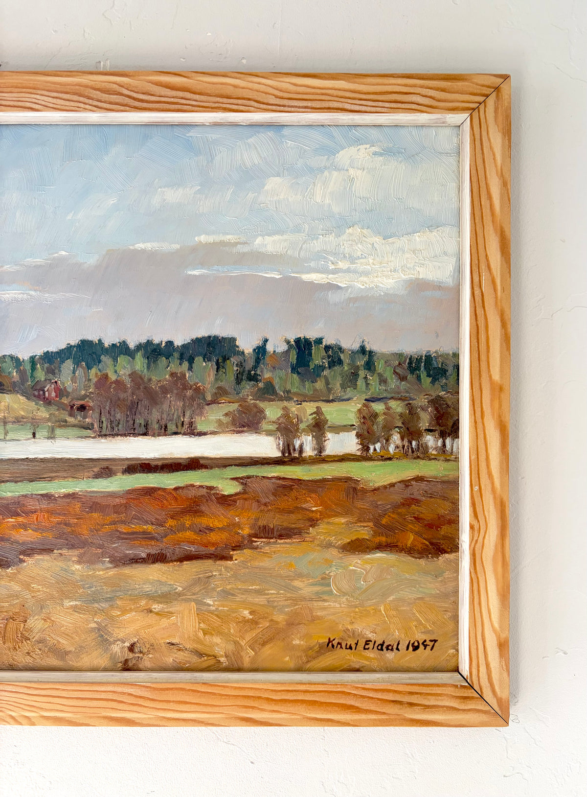 Forest by the water 25.5” x 15.5”