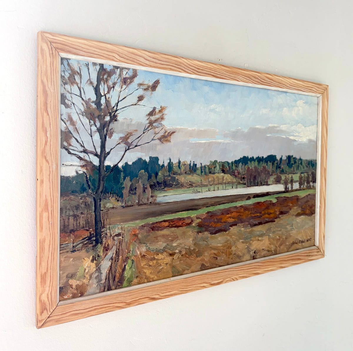 Forest by the water 25.5” x 15.5”