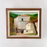 Impressionist desert home 21.5" x 18.5"