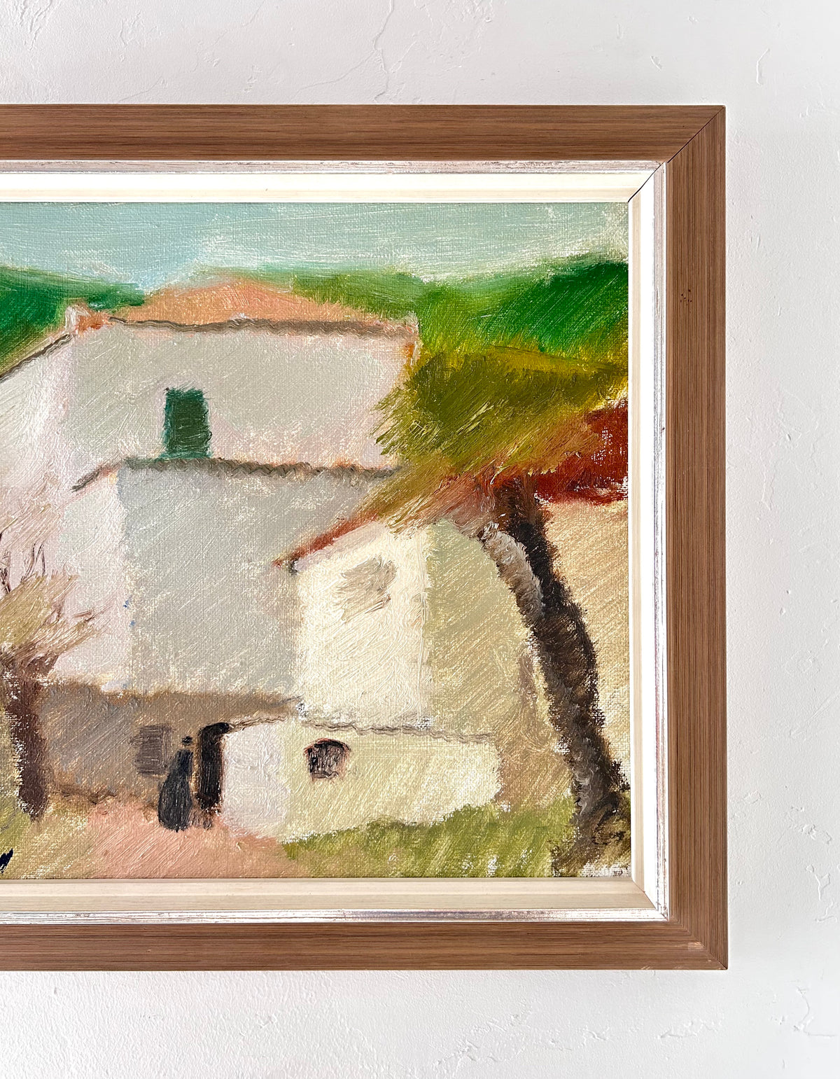 Impressionist desert home 21.5" x 18.5"