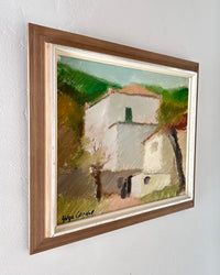 Impressionist desert home 21.5" x 18.5"