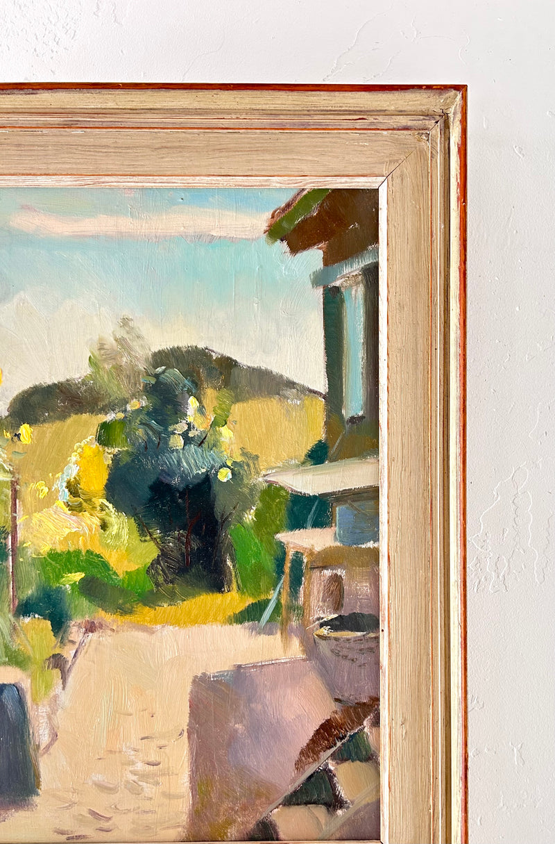 Expressionist landscape 15.5" x 19"