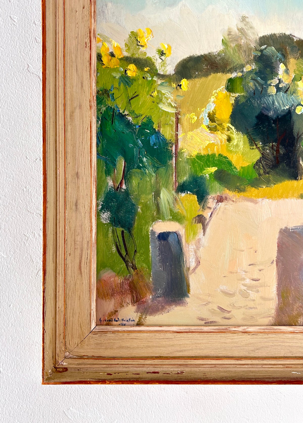 Expressionist landscape 15.5" x 19"