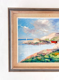Little red boat 24.5" x 21"