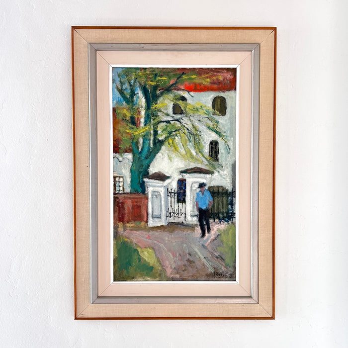 Leaving the villa 20.5” x 29”