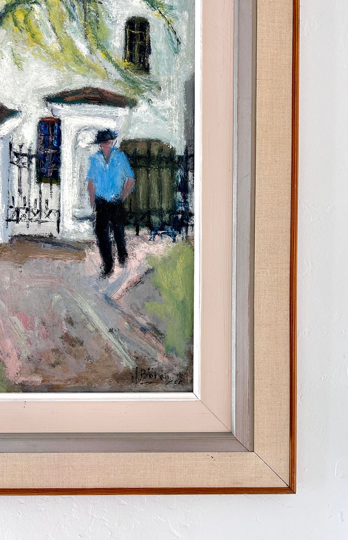 Leaving the villa 20.5” x 29”