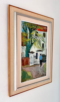 Leaving the villa 20.5” x 29”