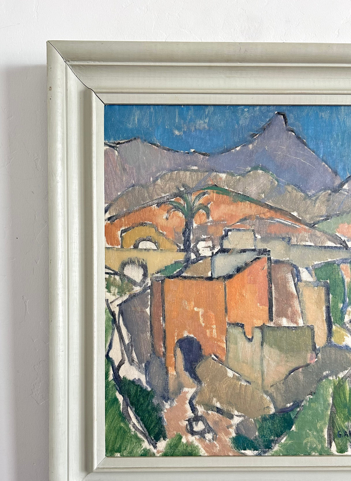 Playful desert scene 23" x 27"