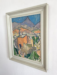 Playful desert scene 23" x 27"