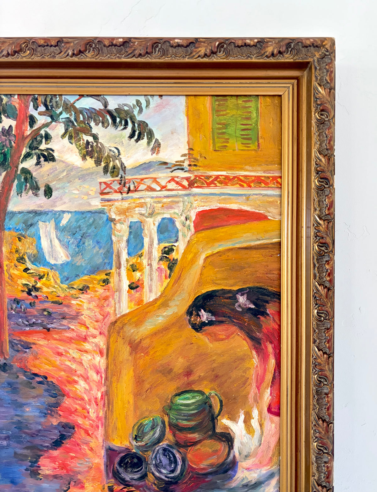 Walking in the French Riviera 27” x 23.5”