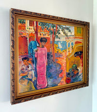 Walking in the French Riviera 27” x 23.5”