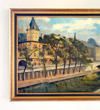 Along the Seine River 27” x 21”