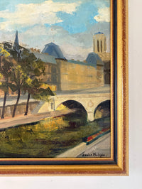 Along the Seine River 27” x 21”