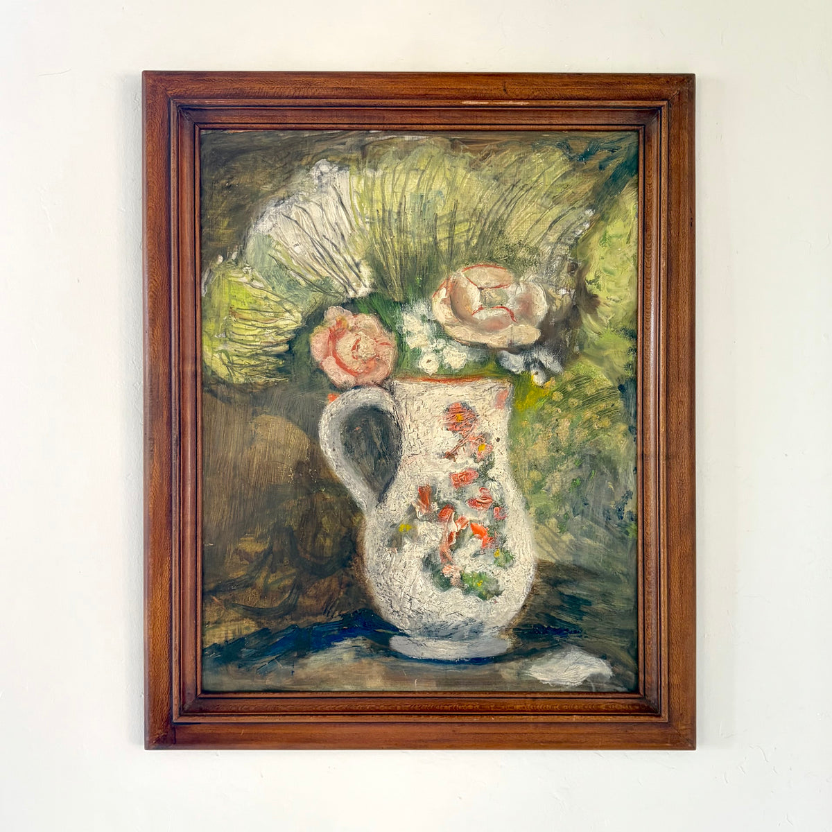 Roses in french jug 21” x 26”