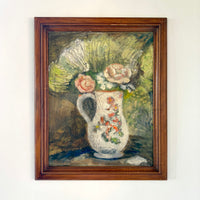 Roses in french jug 21” x 26”