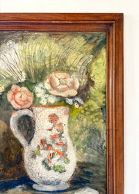 Roses in french jug 21” x 26”