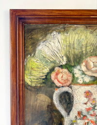 Roses in french jug 21” x 26”