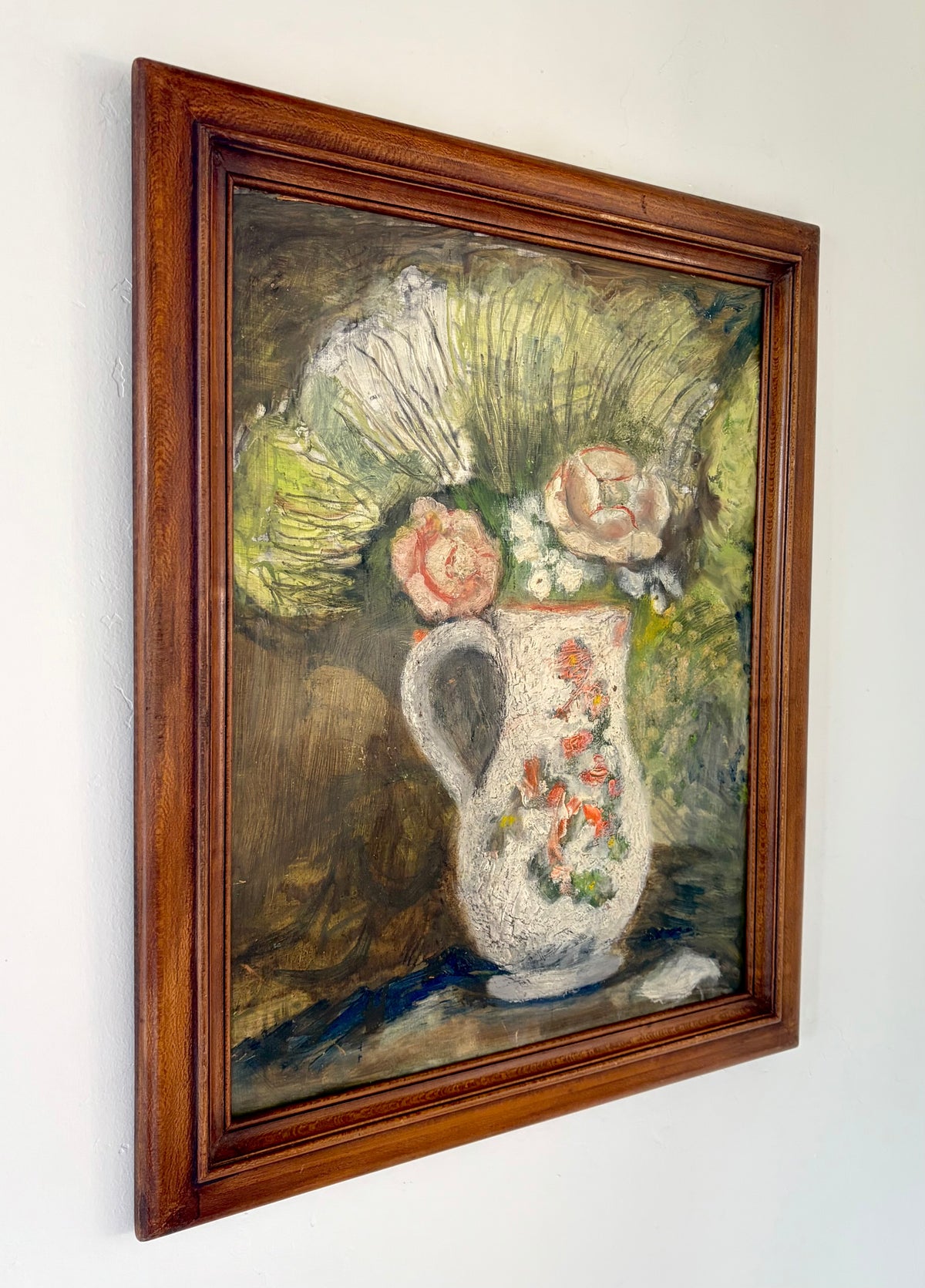 Roses in french jug 21” x 26”