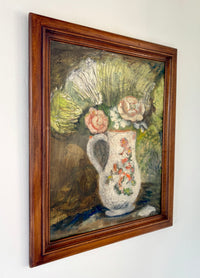 Roses in french jug 21” x 26”