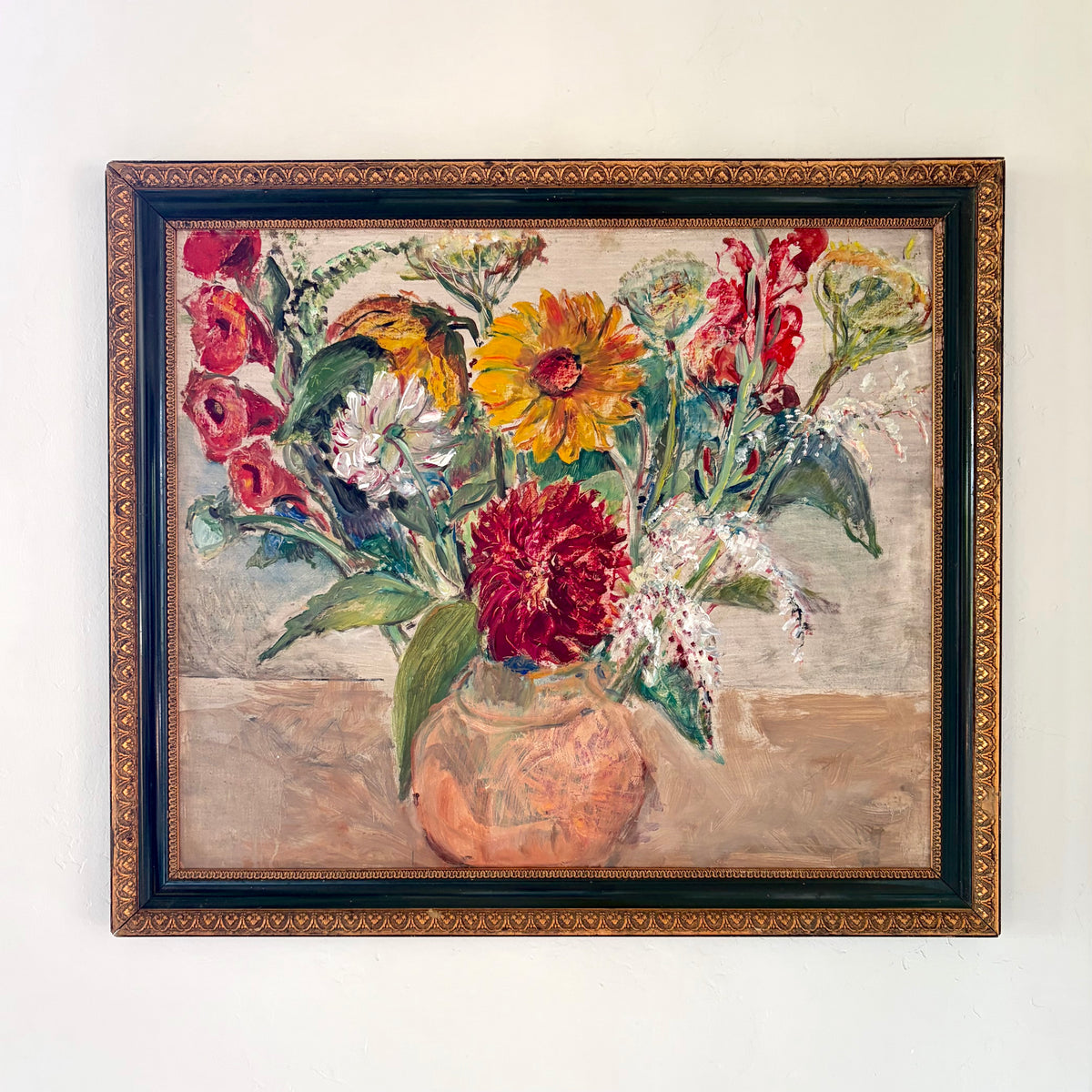 Impressionist wild stems 29.5” x 25.5”