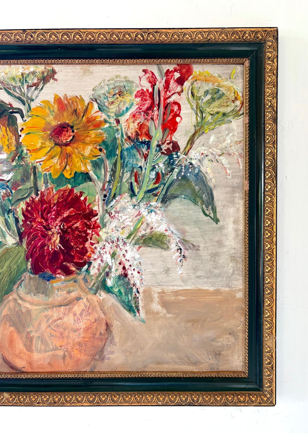 Impressionist wild stems 29.5” x 25.5”