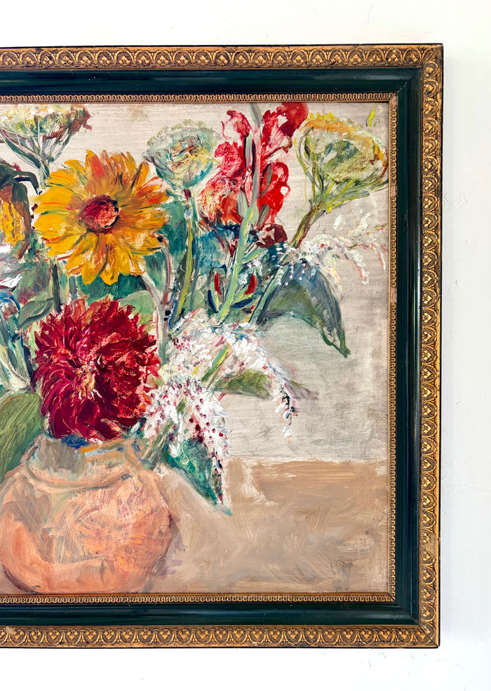 Impressionist wild stems 29.5” x 25.5”