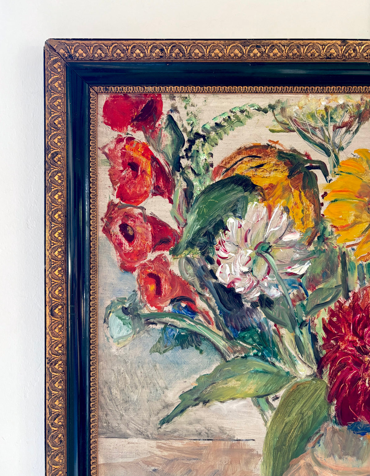 Impressionist wild stems 29.5” x 25.5”