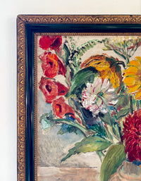 Impressionist wild stems 29.5” x 25.5”