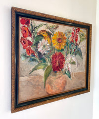 Impressionist wild stems 29.5” x 25.5”