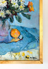 Picasso inspired flowers 19.5” x 25.5”