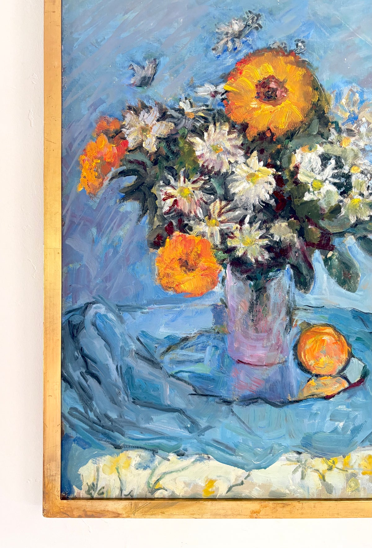 Picasso inspired flowers 19.5” x 25.5”