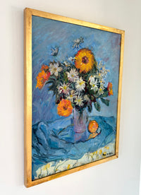 Picasso inspired flowers 19.5” x 25.5”
