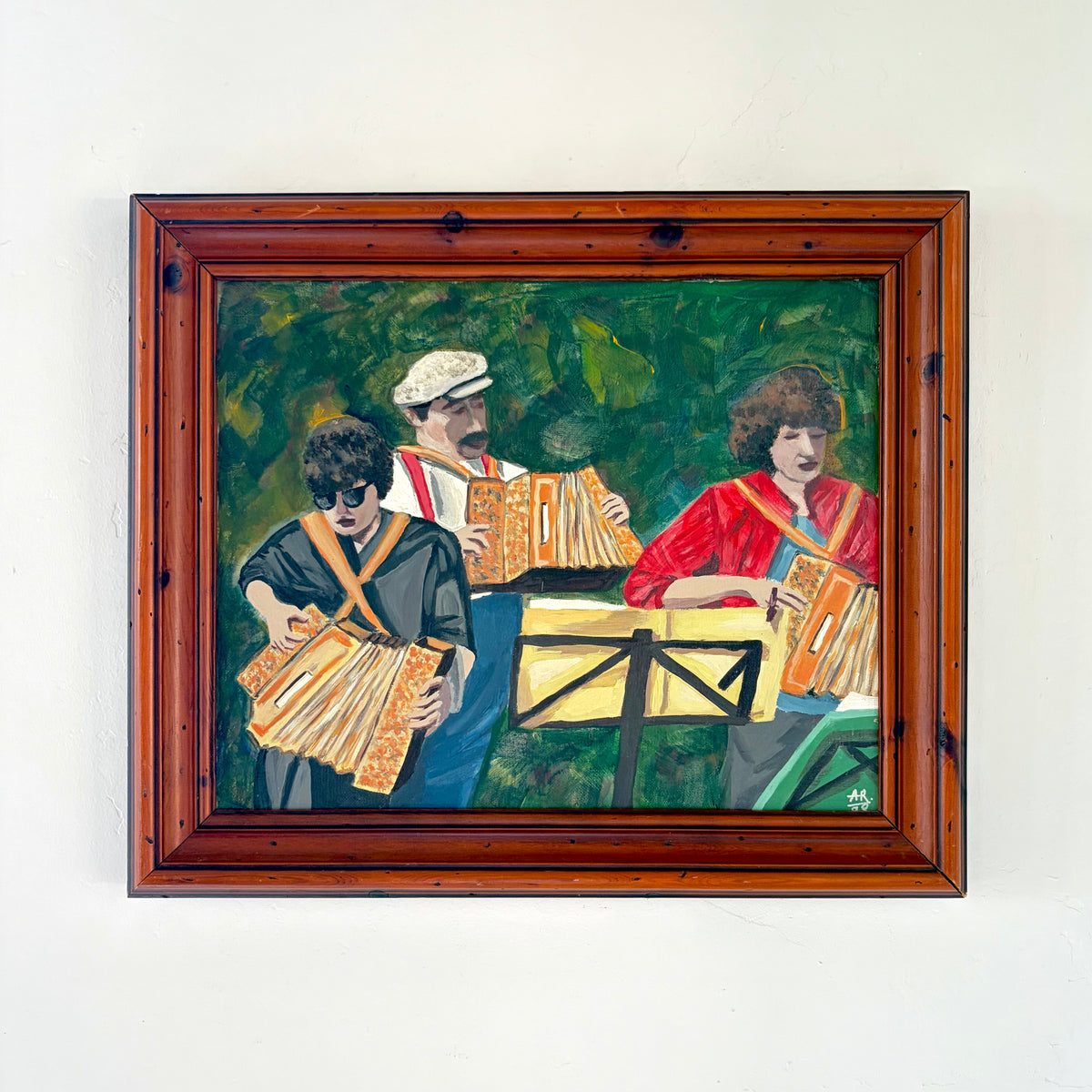French musicians 20” x 16.5”