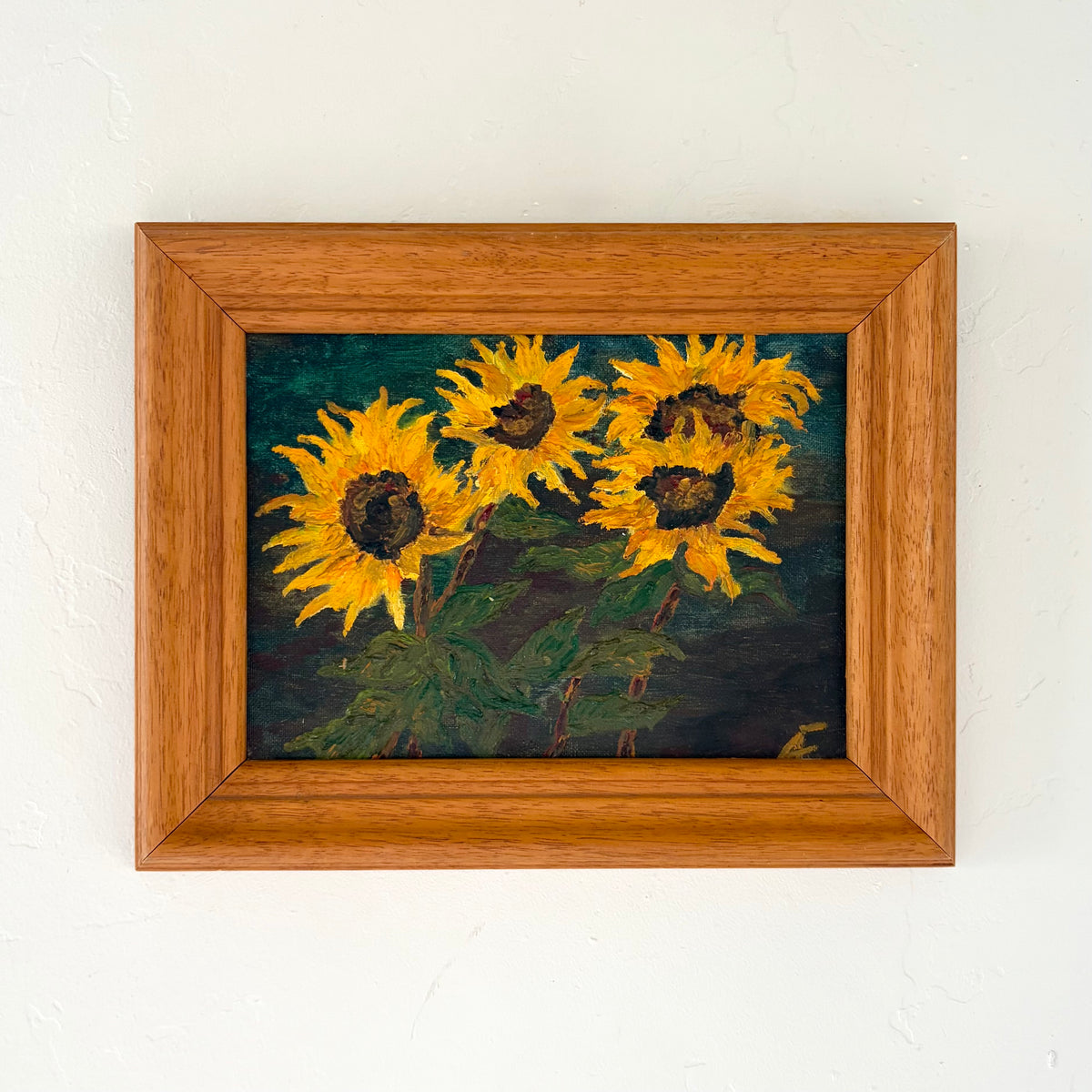 French sunflowers 11” x 8.5”