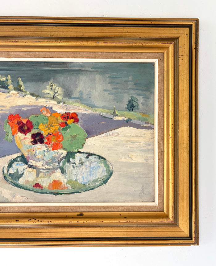 Outdoor still life 20” x 17”