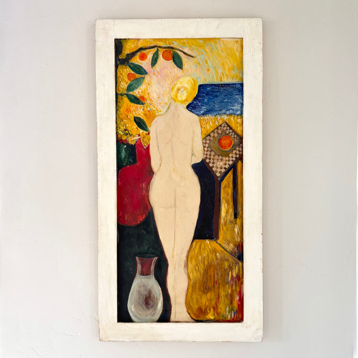 Nude seaside composition 17” x 33.5”