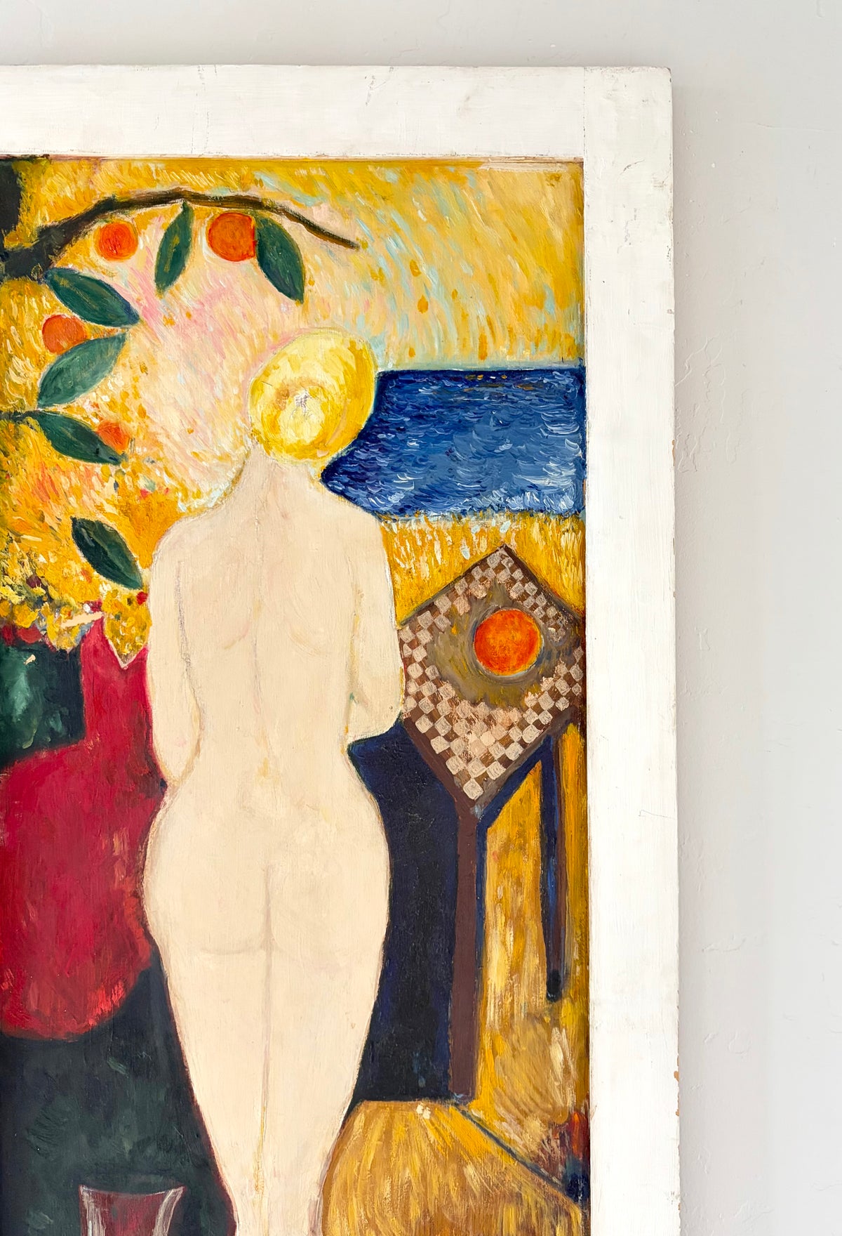 Nude seaside composition 17” x 33.5”