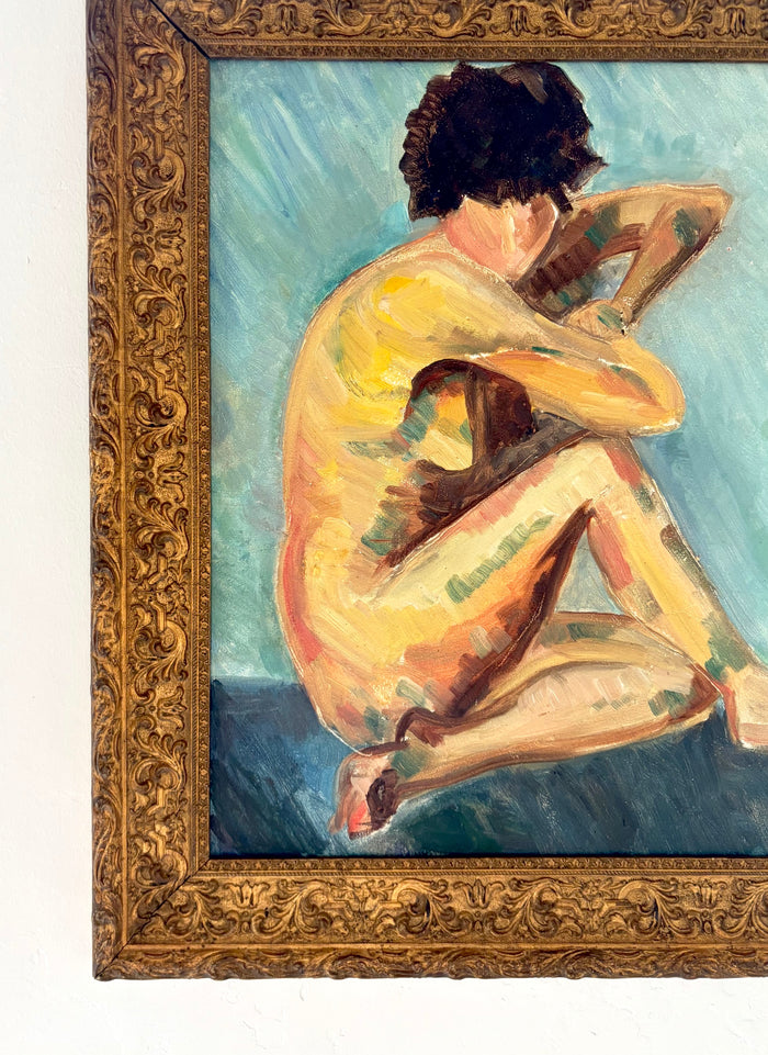French nude model 21.5” x 25.5”