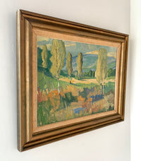 Green meadow 28" x 22"