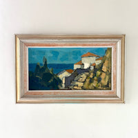 Coastal village 24.5” x 15.5”