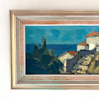 Coastal village 24.5” x 15.5”