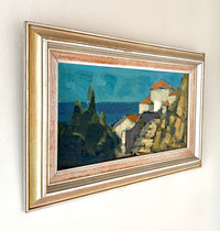 Coastal village 24.5” x 15.5”