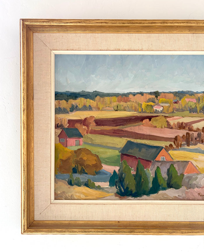 Pastel countryside 24.5" x 21"