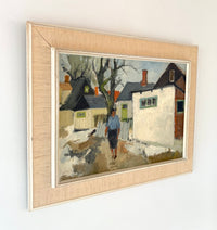 Man in the village 22" x 17.5"