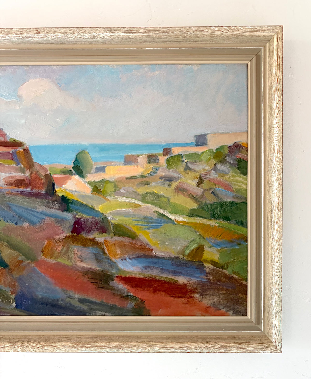 Rainbow hills 21” x 18”