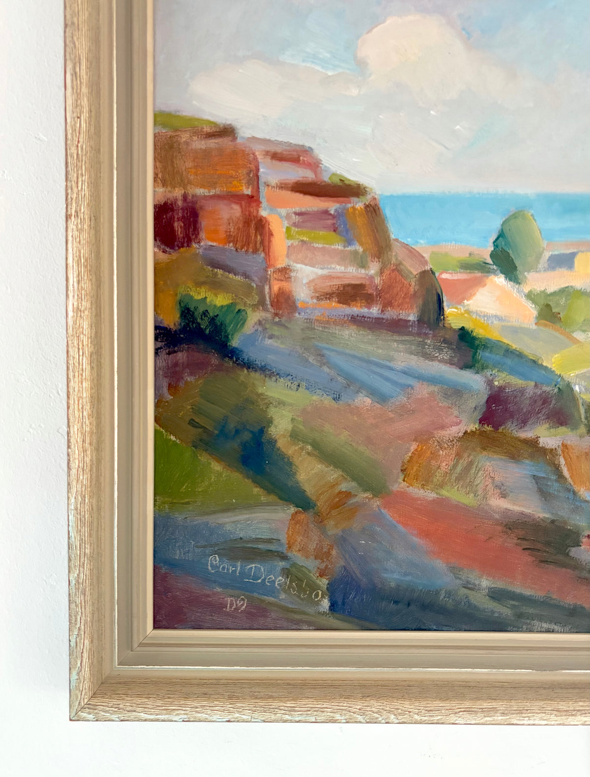 Rainbow hills 21” x 18”