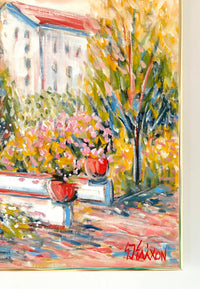 Campagna Italy scene 26" x 23"